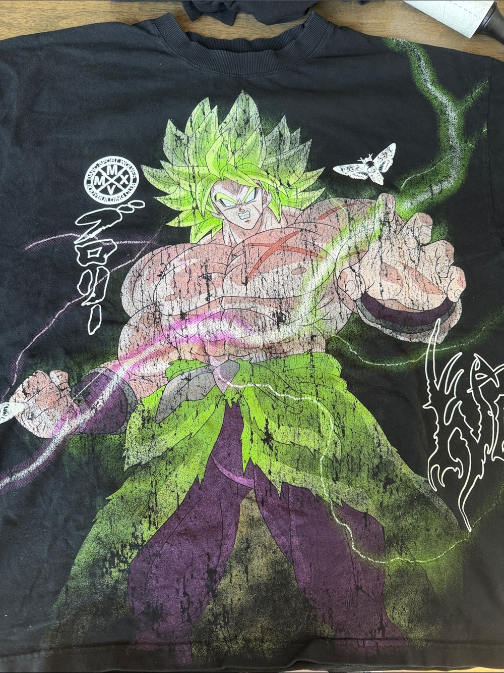 Darc Sport Oversized Black Tee Dragon Ball Z- Broly (Like New)
